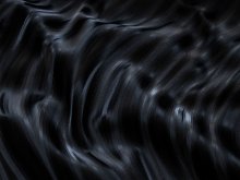 Softshell Jackenstoff Stretch - Wellen in 3D-Optik - schwarz