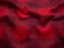 Jacken- und Mantelstoff - Karomuster - rot