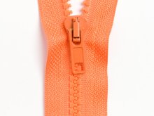 Reißverschluss teilbar 50 cm - orange