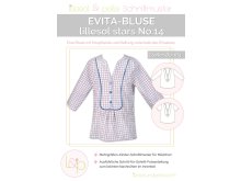 Papierschnittmuster lillesol stars No.14 Evita-Bluse
