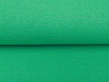 KDS Queen's Collection - Jacquard Jersey Melange - gekreppte Strickoptik - meliert grün