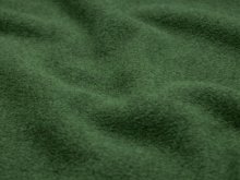 Sport-Fleece - uni meliert dunkelgrün