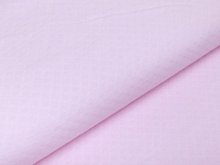 Jersey Strickstoff Sanetta - Rautenmuster - rosa