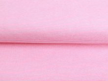  Jersey Sanetta - feine Streifen - rosa