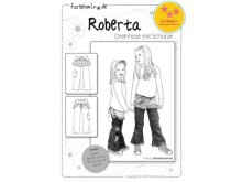 Schnittmuster ROBERTA Drehhose mit Schürze Farbenmix