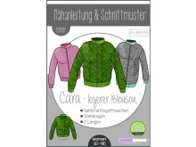 Papierschnittmuster ki-ba-doo CARA legerer Blouson - Damen