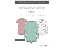 Papier-Schnittmuster Fadenkäfer - Schwalbenshirt - Damen
