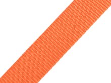 Gurtband 25 mm - uni orange