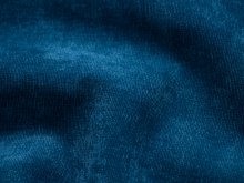 Velours Canvas Polster - und Taschenstoff - uni blau
