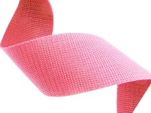 Gurtband ca. 30 mm breit - uni rosa