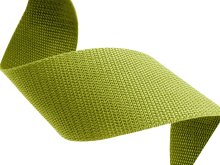 Gurtband ca. 30 mm breit - uni grasgrün
