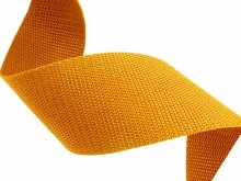 Gurtband ca. 30 mm breit - uni dunkles gelb