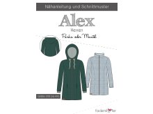 Papier-Schnittmuster Fadenkäfer - Parka/Mantel ALEX - Herren