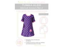 Papierschnittmuster lillesol basics No.2 Tunika-Kleid