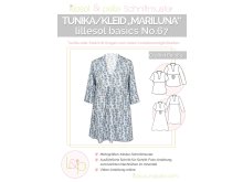  Papierschnittmuster lillesol basics No.67 Mädchen Tunikleid Mariluna