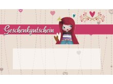 Geschenkgutschein - Valentinstag