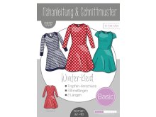 Papierschnittmuster ki-ba-doo BASIC Winterkleid Damen