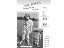 Schnittmuster ZORRA Hose Farbenmix