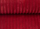 Breitcord - Samtcord Swafing Wanja ca. 10 mm Rippen - uni - rot