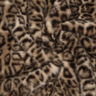 Fellimitat Stoff - Leo Animalprint - beige