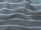 Nahaufnahme von Baumwoll Musselin Double Gauze - Streifen - beige