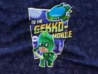 Nahaufnahme von Jersey Swafing PJ Masks-Pyjamahelden PANEL ca. 50 x 60 cm - dunkelblau