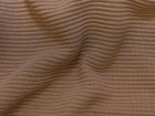 Jersey Ottoman Querrippe - uni - kamel