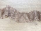 Nahaufnahme von Spitzenband ca. 5 cm breit - altrosa