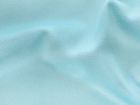 Nahaufnahme von Webware Köper elastischer Hosenstoff - uni - blau