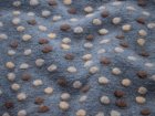 Walk Woll - Mix mit Noppen - hellblau