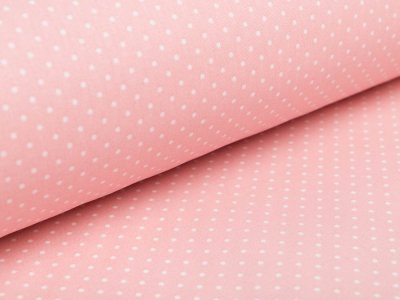 Beschichtete Webware Baumwolle by Poppy - Punkte - rosa