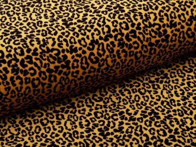 Nicki Organic Cotton - Animalprint - gelb