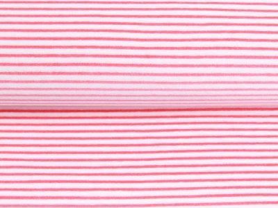 Nicki Sanetta - Streifen - weiß/rosa