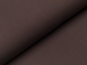 Jersey uni - dunkles braun