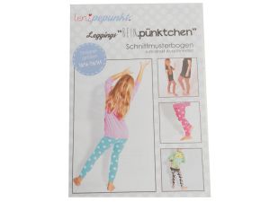 Papier-Schnittmuster Lenipepunkt - Leggins "Beinpünktchen" - Kids