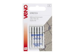 VENO Nähmaschinennadel Stretch 130/705 Stärke 90  - 5 Stück
