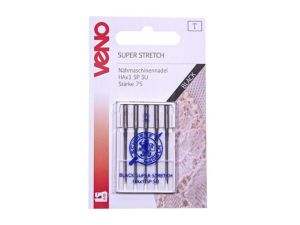 VENO Nähmaschinennadel Super Stretch HAX1 Stärke 75  - 5 Stück