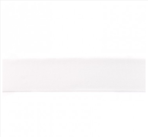 Gummiband weich ca. 40mm - uni weiß