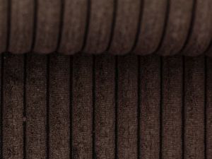 Breitcord - Samtcord Swafing Wanja ca. 10 mm Rippen - uni braun