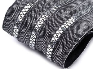 Endlos-Reißverschluss 5mm - silber