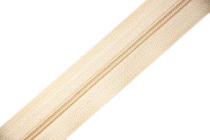 Endlosreißverschluss 3mm - creme