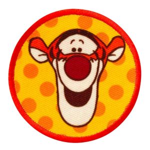 Applikation zum Aufbügeln Disney-Winnie the Pooh - fröhlicher Tigger - orange
