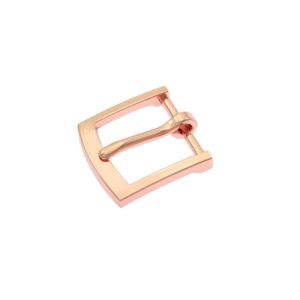 Dornschließe - Gürtelschnalle Metall - 1 Stück ca. 16/3 mm - roségold