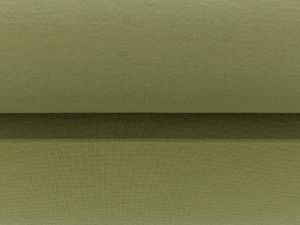 Glattes Bündchen im Schlauch - uni khakigrün