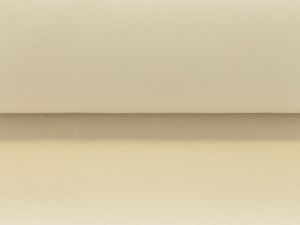 Glattes Bündchen im Schlauch - uni beige