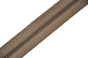 Endlosreißverschluss 3mm -  hellbraun