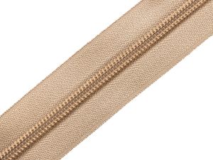 Endlosreißverschluss 5mm - braun