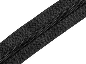 Endlosreißverschluss 5mm - schwarz