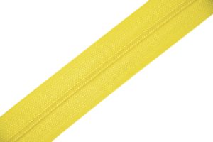 Endlosreißverschluss 3mm - gelb