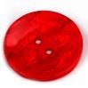 Kunststoff-Knopf Größe 60" - Perlmutt Effekt  - rot